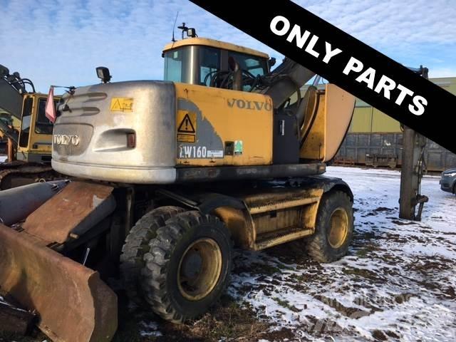 Volvo EW160 til ophug Pásové rýpadlá