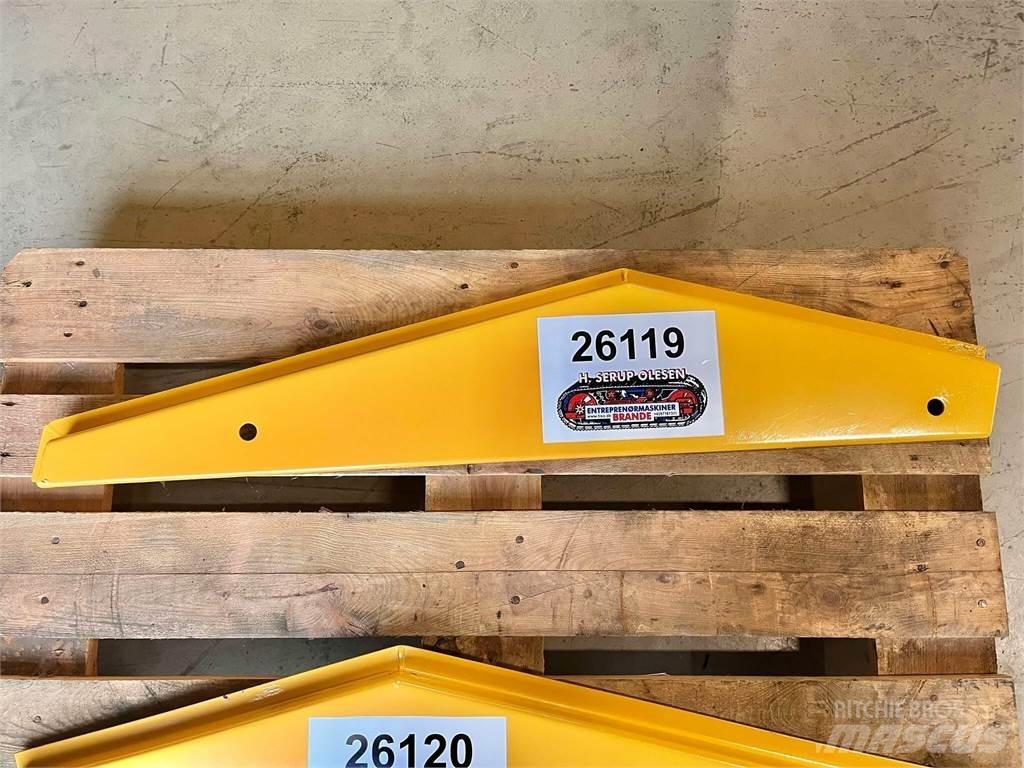 Volvo L120F sideplade Ďalšie komponenty