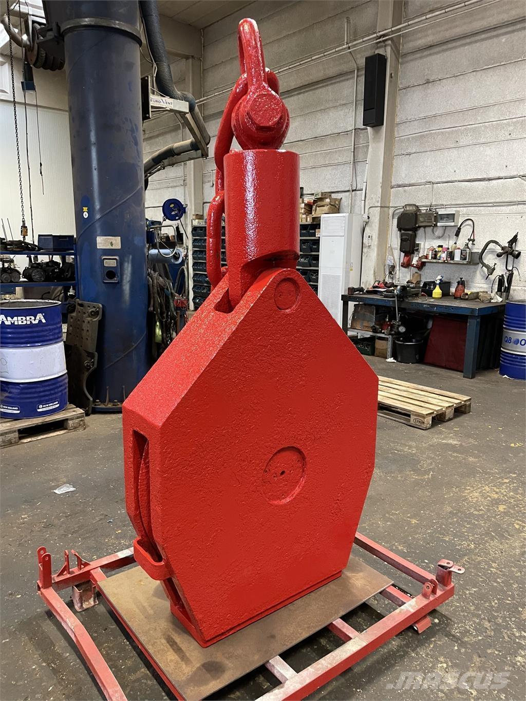  Wireblok - ca. 100 ton Diely a zariadenia žeriavov