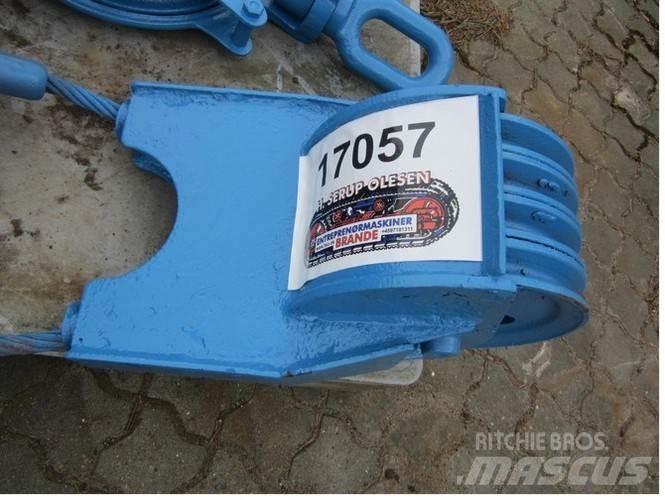  Wireblok med 4 wirehjul Diely a zariadenia žeriavov