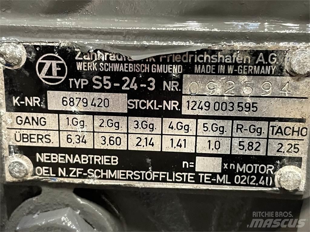 ZF gearkasse type S5-24-3 Prevodovka