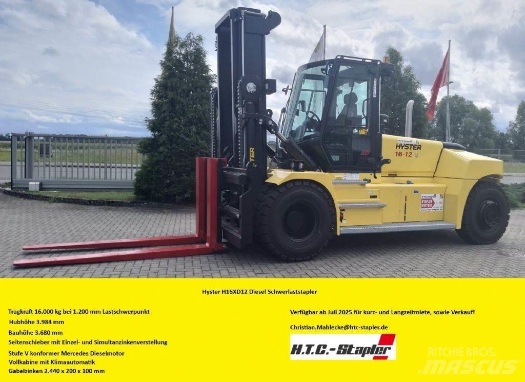 Hyster H16XD12 Dieselové vozíky