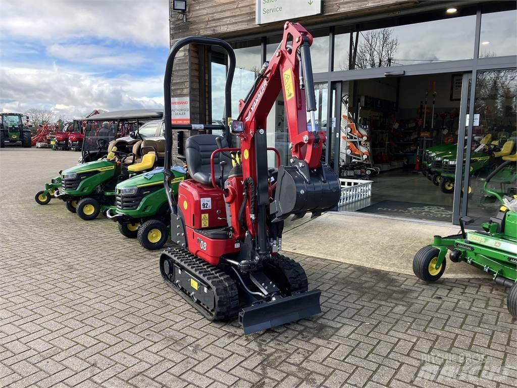 Yanmar SV08 Pásové rýpadlá