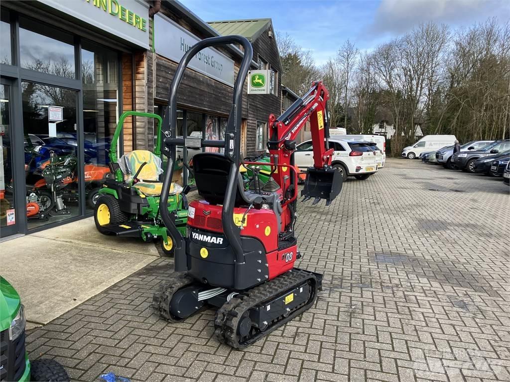 Yanmar SV08 Pásové rýpadlá