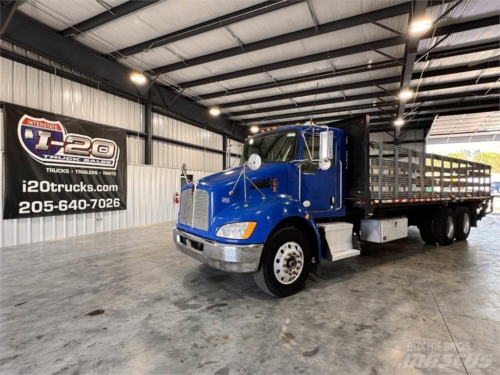 Kenworth T370 Plošinové nákladné automobily/nákladné automobily so sklápacími bočnicami