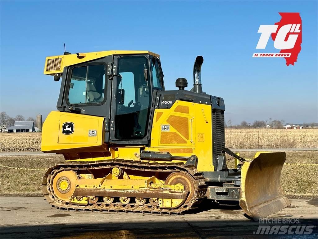 John Deere 450K Pásové dozéry
