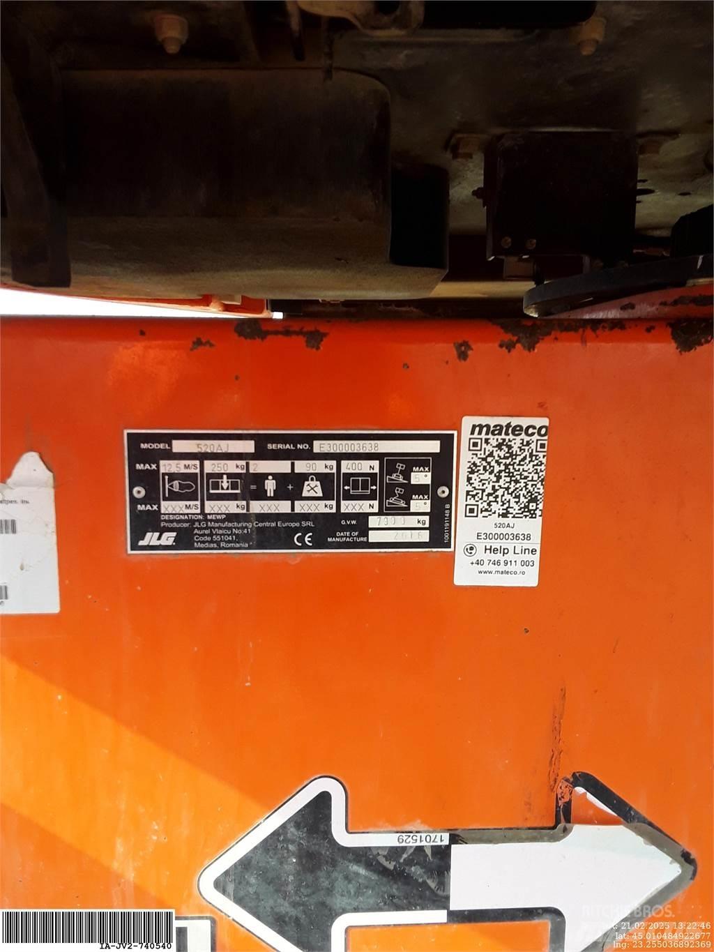 JLG 520AJ Kĺbové plošiny