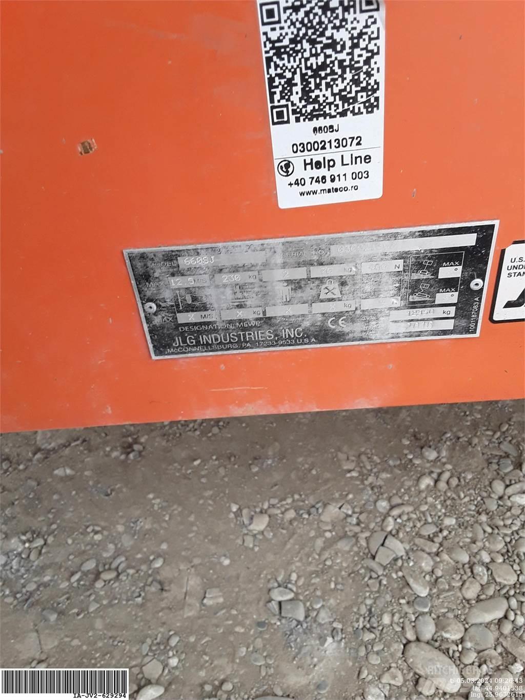 JLG 660SJ Kĺbové plošiny