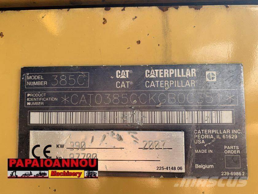 CAT 385C LME Stavebníctvo - ostatné