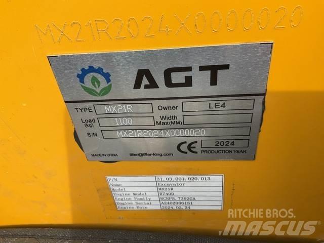 AGT MX21R Pásové rýpadlá