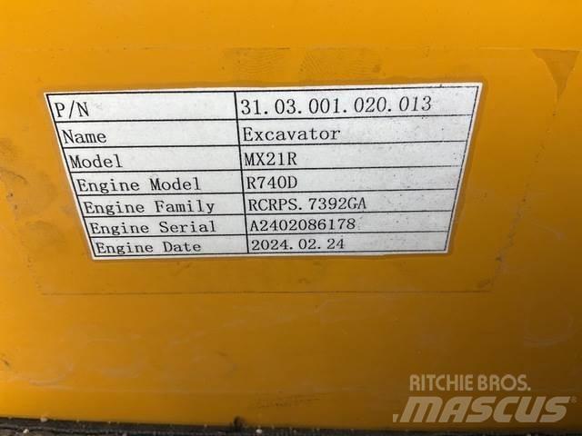 AGT MX21R Pásové rýpadlá
