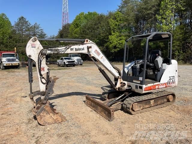 Bobcat 331G Pásové rýpadlá