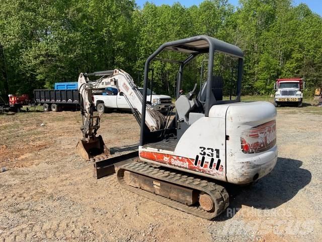 Bobcat 331G Pásové rýpadlá