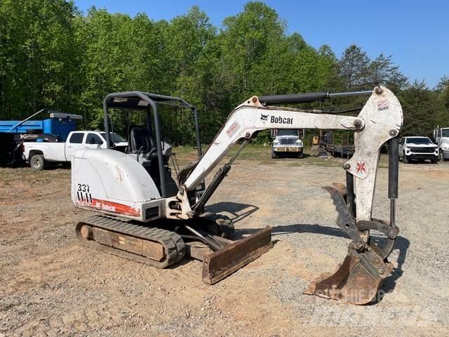 Bobcat 331G Pásové rýpadlá