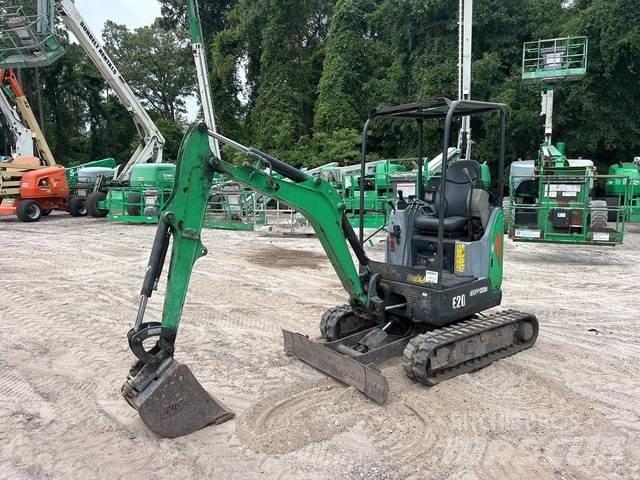 Bobcat E20 Pásové rýpadlá