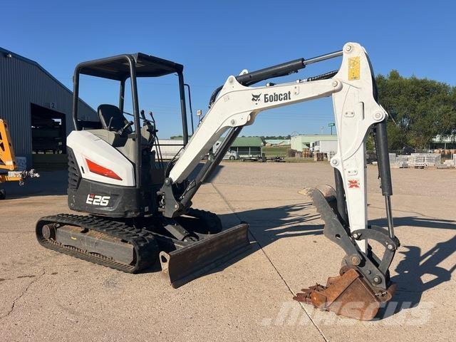 Bobcat E26 Pásové rýpadlá