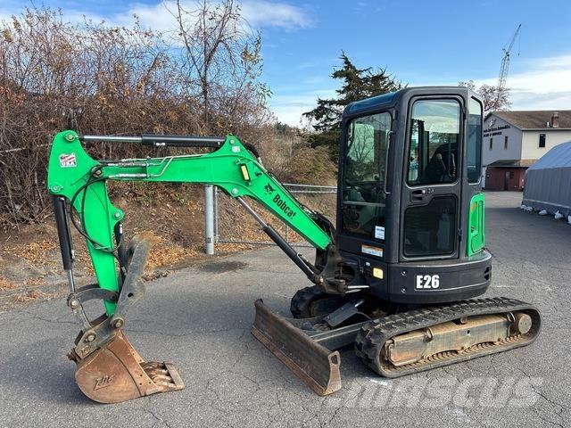 Bobcat E26 Pásové rýpadlá