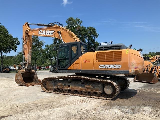 CASE CX350D Pásové rýpadlá