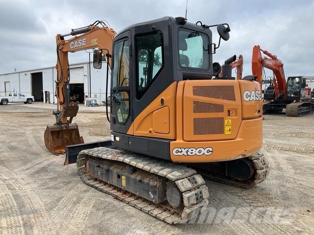 CASE CX80C Pásové rýpadlá