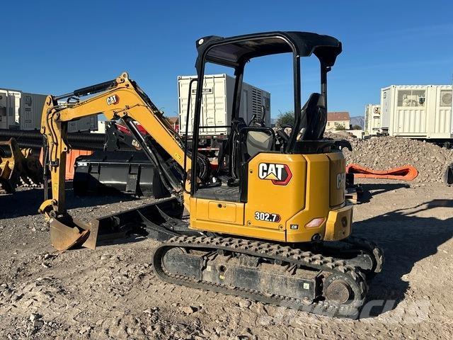 CAT 302.7 CR Pásové rýpadlá
