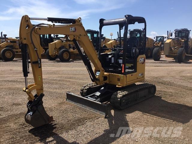 CAT 302.7CR Pásové rýpadlá