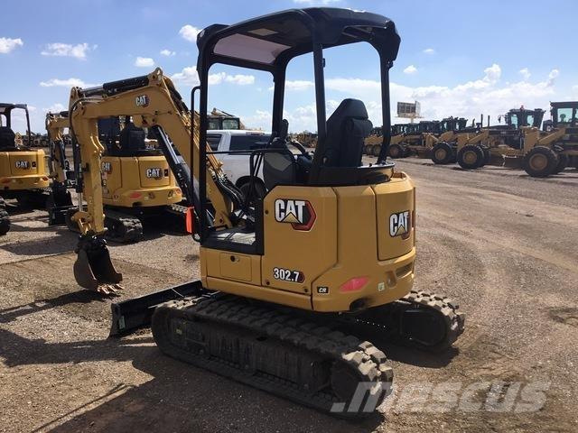 CAT 302.7CR Pásové rýpadlá