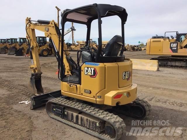 CAT 303 CR Pásové rýpadlá