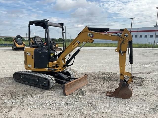 CAT 303 CR Pásové rýpadlá