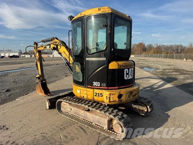 CAT 303 CR Pásové rýpadlá