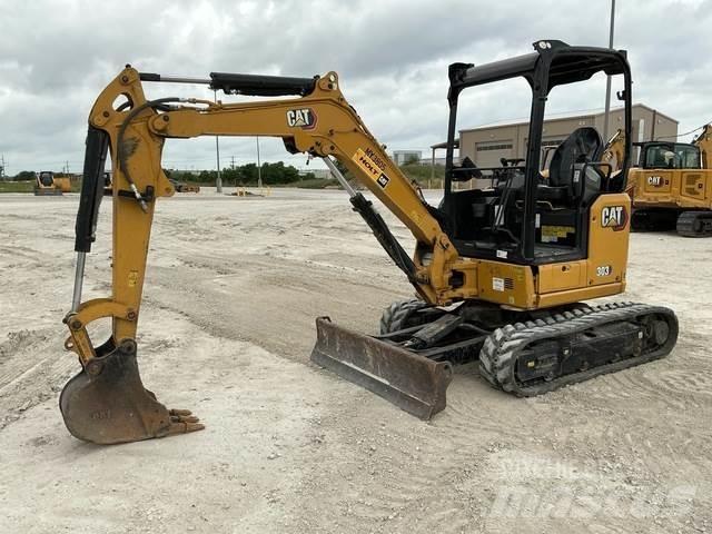CAT 303CR Pásové rýpadlá