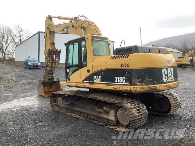 CAT 318C Pásové rýpadlá