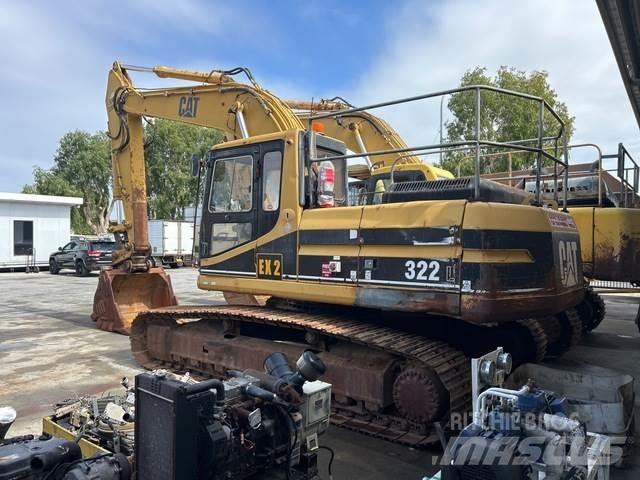 CAT 322 L Pásové rýpadlá