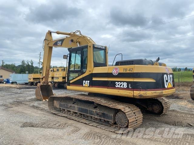 CAT 322B L Pásové rýpadlá