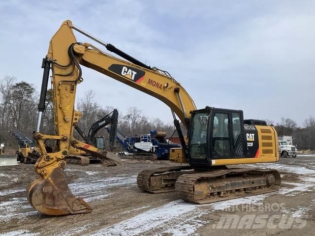 CAT 323F Pásové rýpadlá