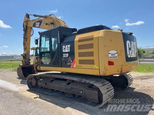 CAT 323F L Pásové rýpadlá