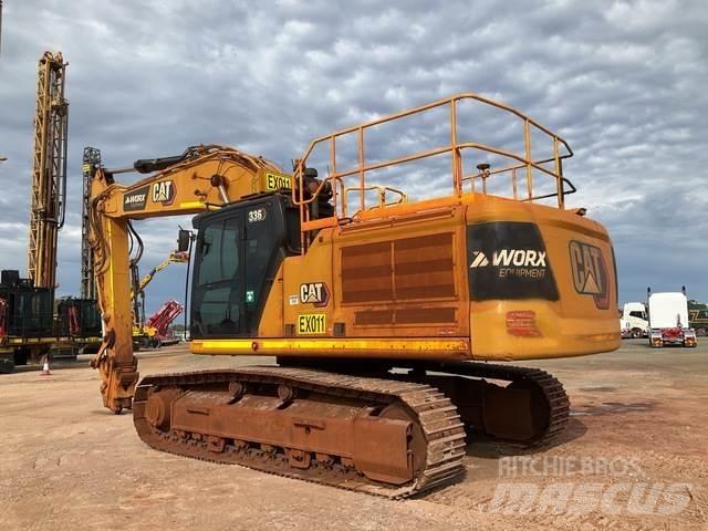 CAT 336 Pásové rýpadlá