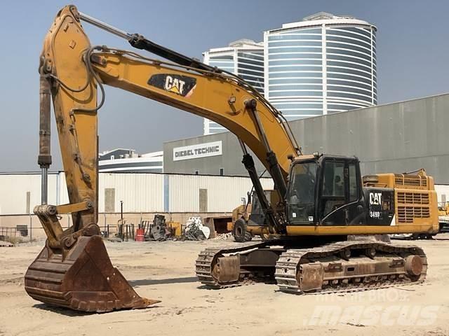 CAT 349D2 Pásové rýpadlá