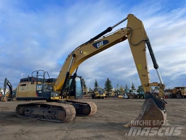 CAT 349E L Pásové rýpadlá