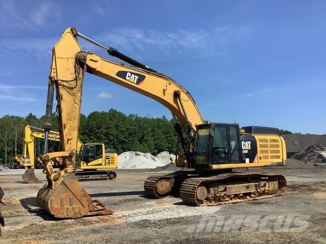 CAT 349F L Pásové rýpadlá
