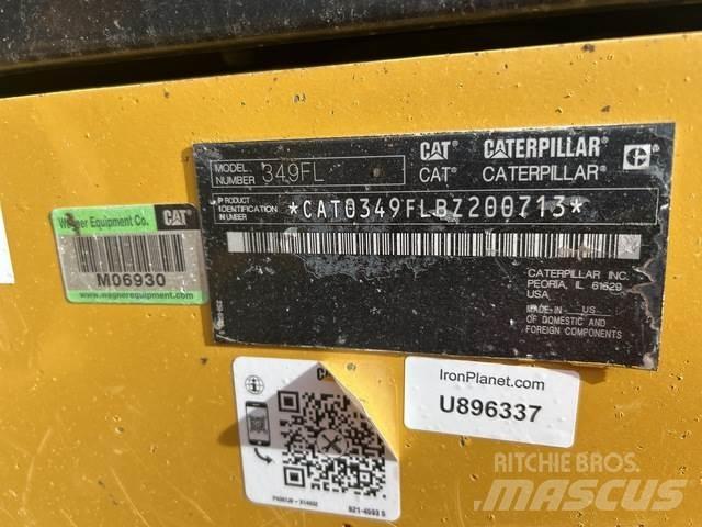 CAT 349FL Pásové rýpadlá