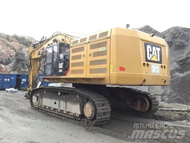CAT 374F Pásové rýpadlá
