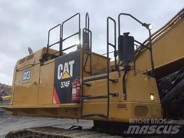 CAT 374F Pásové rýpadlá