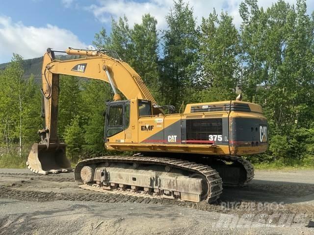 CAT 375L Pásové rýpadlá