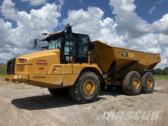 CAT 730 Kĺbové nákladné autá