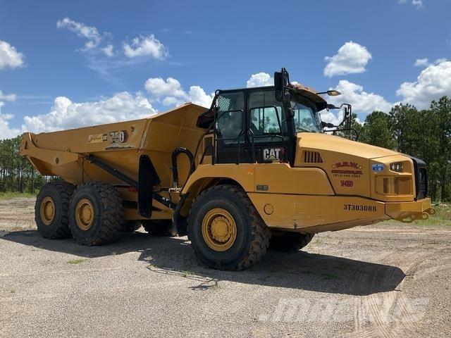 CAT 730 Kĺbové nákladné autá