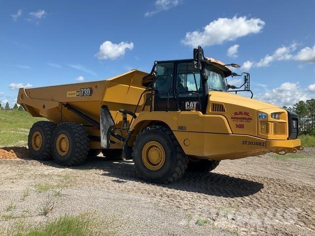 CAT 730 Kĺbové nákladné autá