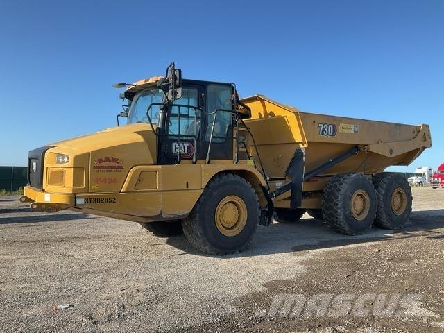 CAT 730 Kĺbové nákladné autá