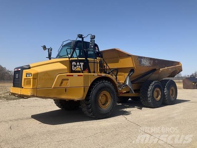 CAT 745C Kĺbové nákladné autá