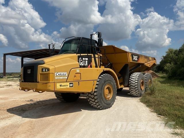 CAT 745C Kĺbové nákladné autá