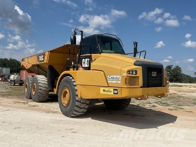 CAT 745C Kĺbové nákladné autá